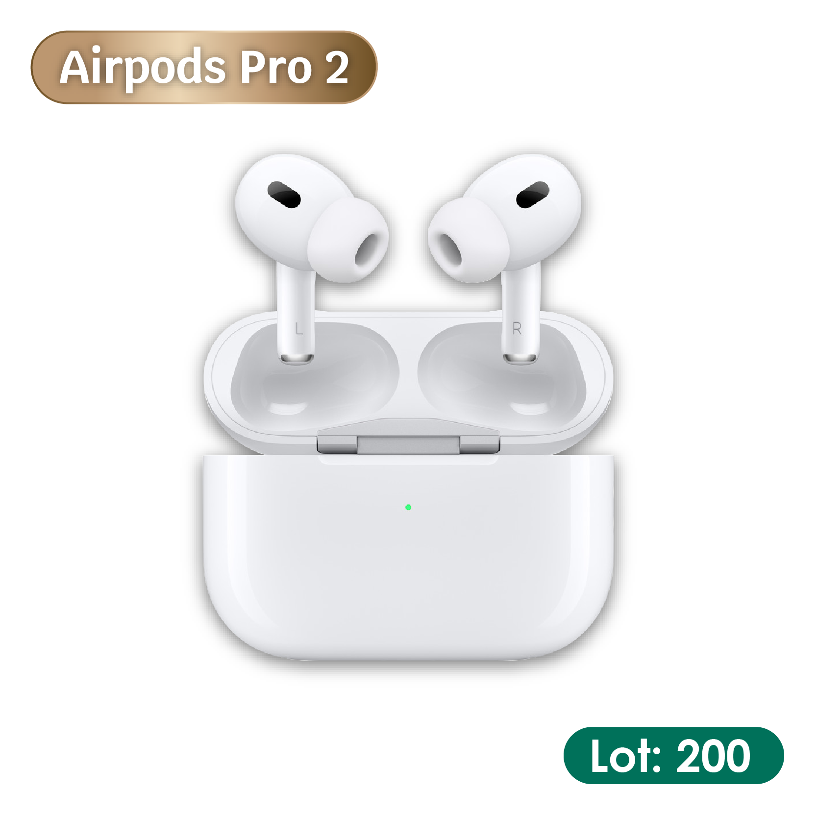 3. Airpods Pro 2 | Lot: 200