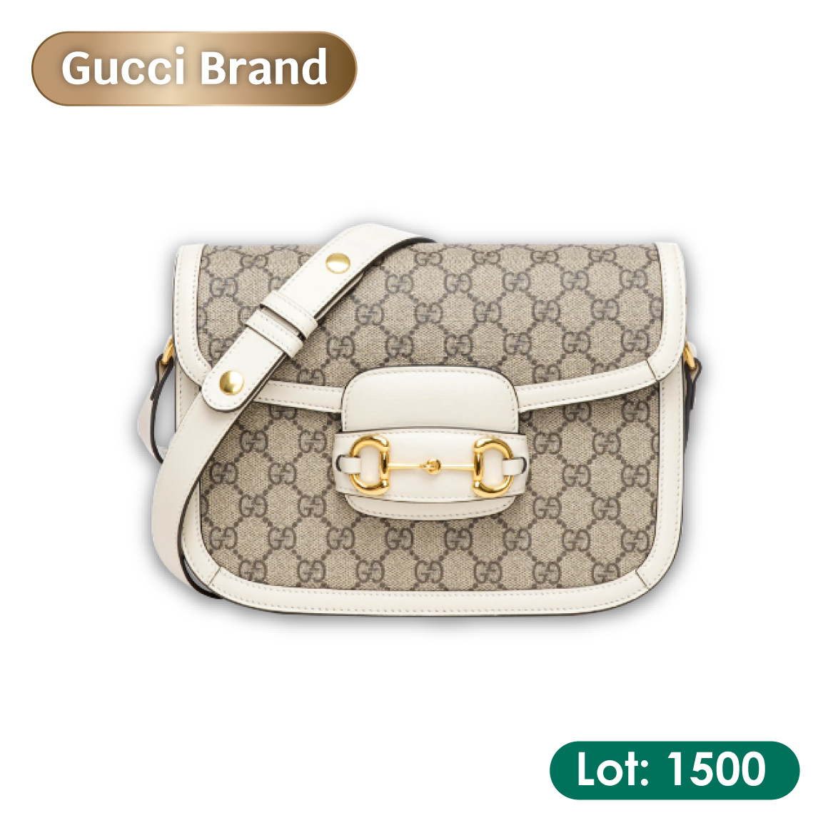 7. Gucci Housebit 1955 | Lot: 1500
